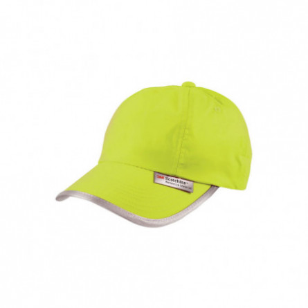 Result Gorra reflectante RC035X 3M Scotchlite color amarillo fluorescente