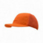 SF Gorra de seguridad anticchoque visera 5cm color naranja fluorescente