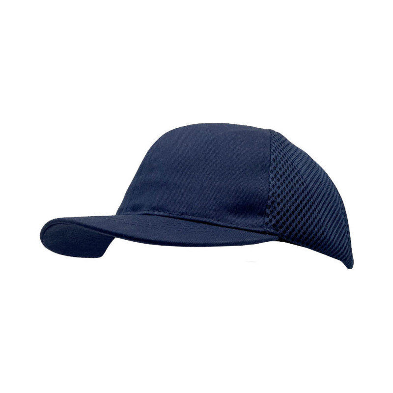 SF Gorra de seguridad anticchoque visera 5cm color azul marino