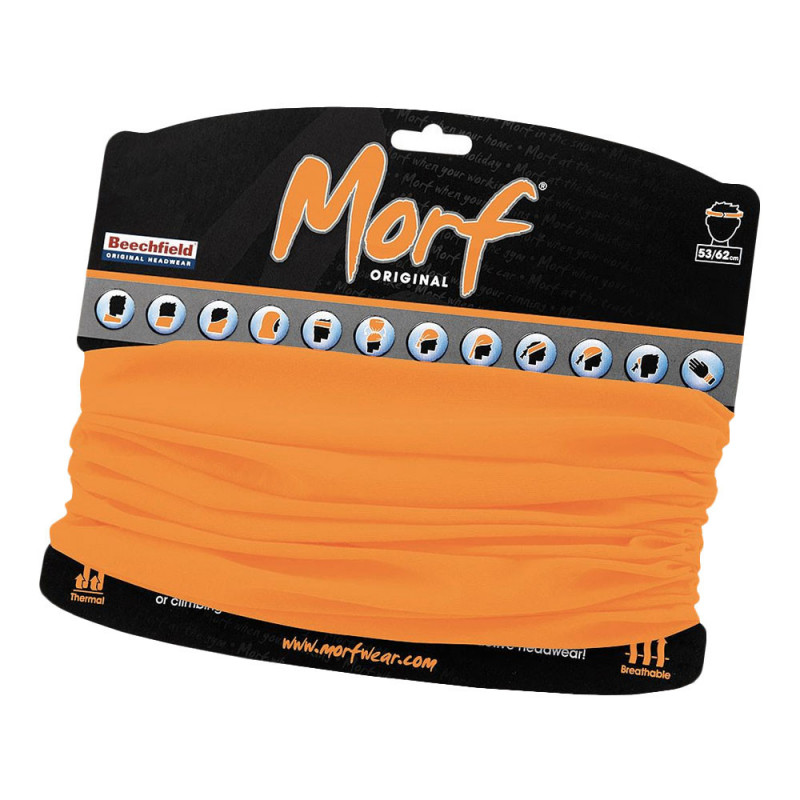 Morf braga de cuello alta visibilidad B900 color naranja fluorescente