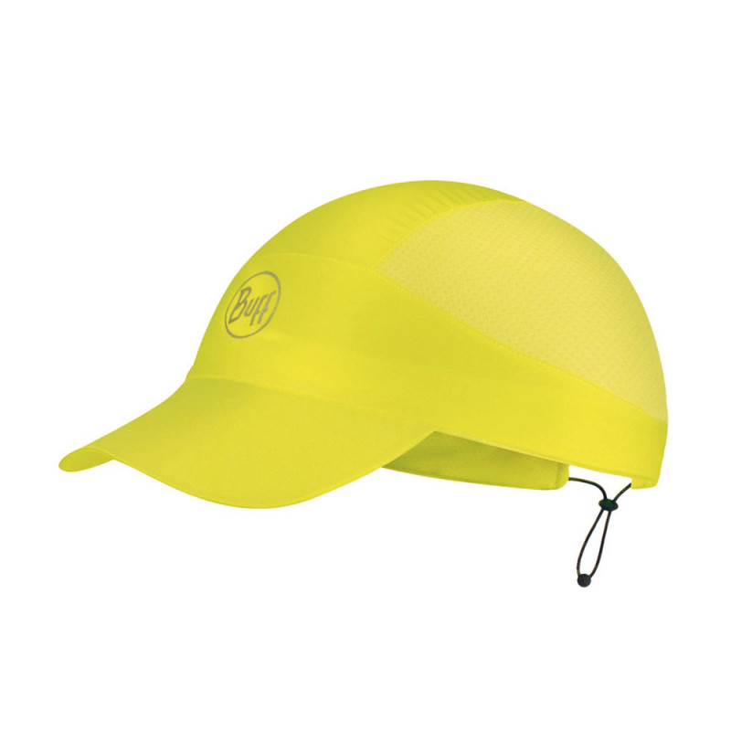 BUFF Gorra pack cap ultralight UV color amarillo fluorescente