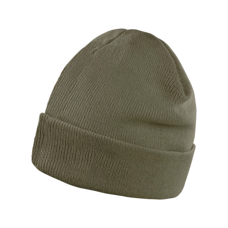 Result gorro polartherm thinsulate RC133X color verde oliva