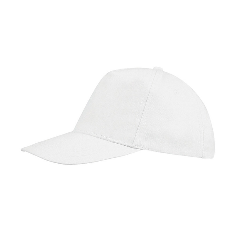 SOLS Gorra buzz color blanco