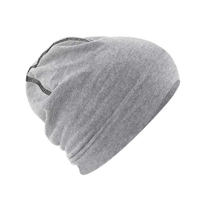 Beechfield Gorro hemsedal de algodon B366 color gris