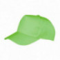 Result Gorra 5 paneles boston RC084X color lima verde