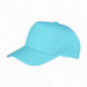 Result Gorra 5 paneles boston RC084X color agua