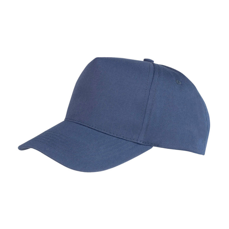 Result Gorra 5 paneles boston RC084X color azul marino