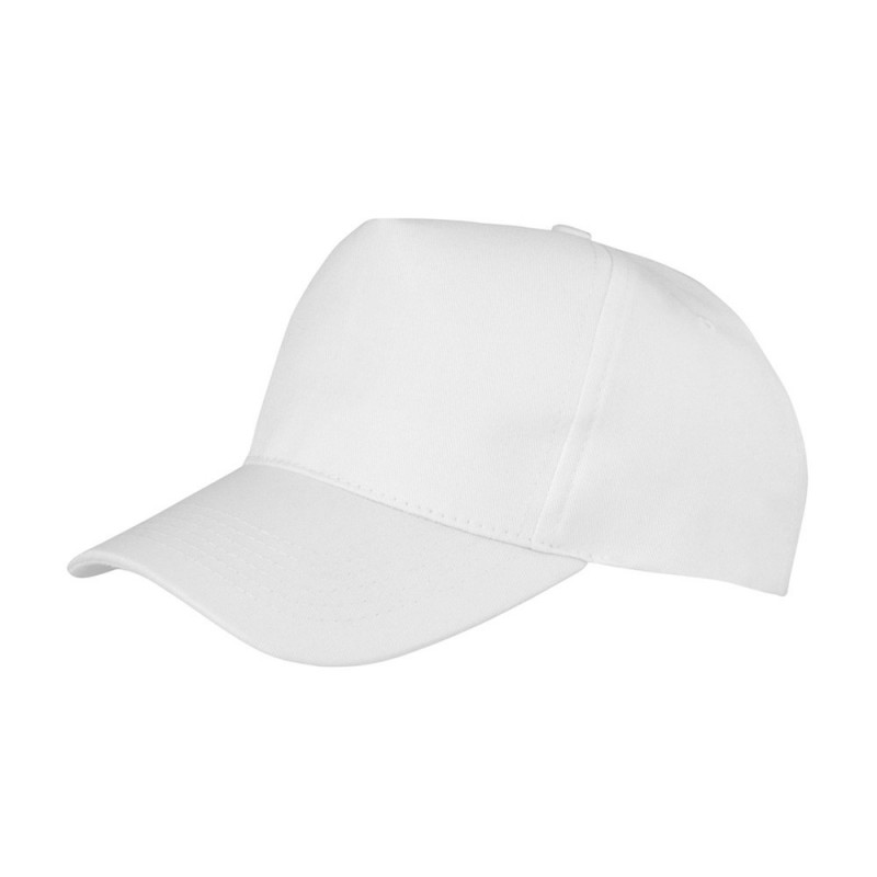 Result Gorra 5 paneles boston RC084X color blanco