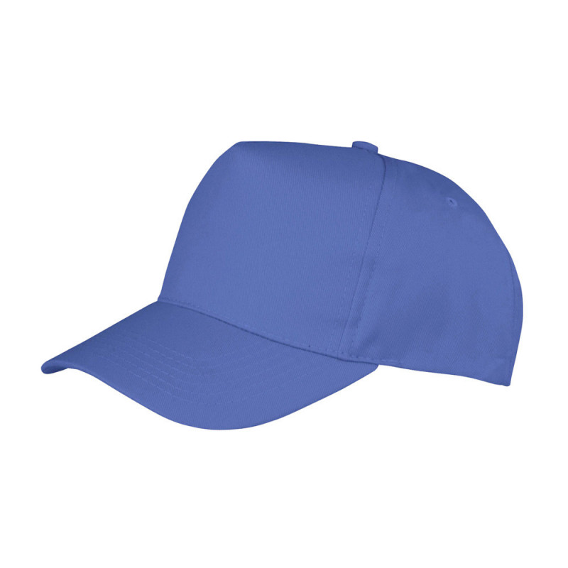 Result Gorra 5 paneles boston RC084X color royal blue