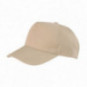 Result Gorra 5 paneles boston RC084X color sand