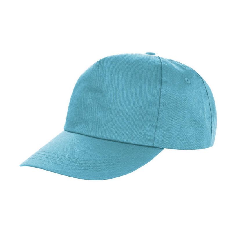 Result Gorra 5 paneles houston RC080X color aqua