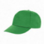 Result Gorra 5 paneles houston RC080X color manzana verde