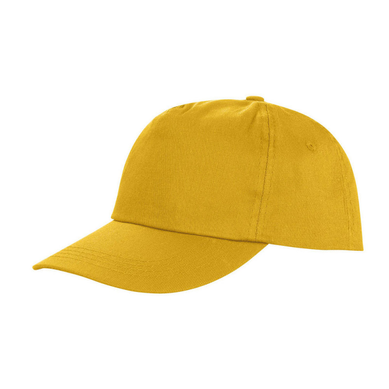 Result Gorra 5 paneles houston RC080X color amarillo