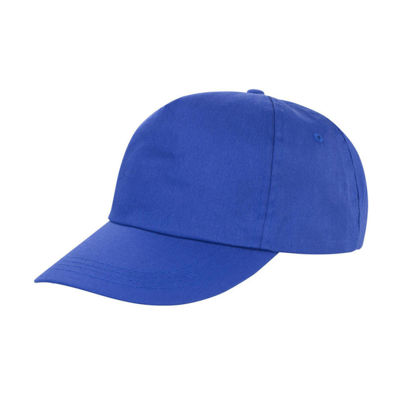 Result Gorra 5 paneles houston RC080X color royal azul